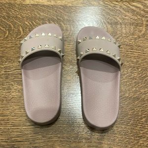 Valentino sandals, slip ons. Worn twice. Size 36